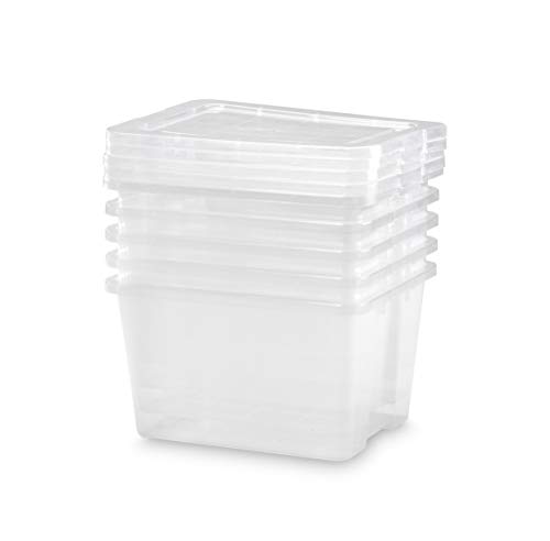 TODO HOGAR - Caja Plástico Almacenaje Grandes Multiusos - Medidas 395 x 310 x 225mm - Capacidad de 22 litros (5)