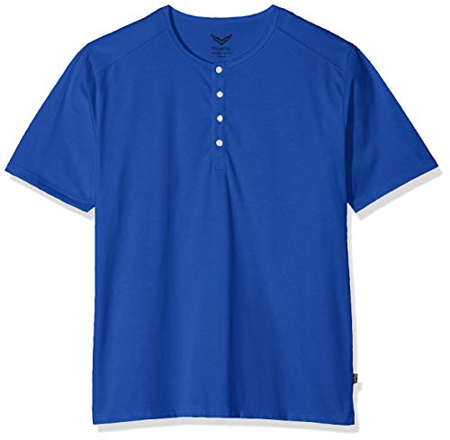 Trigema 637204 Camiseta, Azul (Royal 049), Medium para Hombre