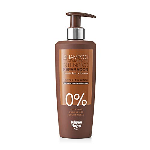 TULIPA?N NEGRO Champú Low Poo Sin Sulfatos Intensivo Reparador 500 ml