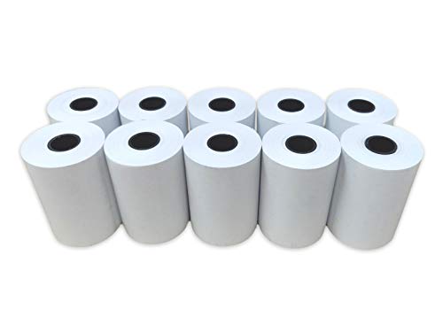 Univers Graphique 10 rollos de papel térmico 57 x 40 x 12 mm