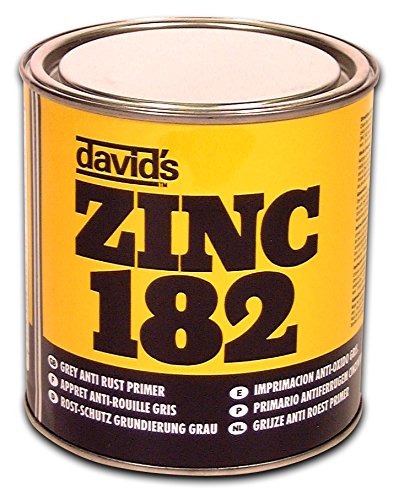 UPol UPZ182/M Zinc 182 - Imprimación antióxido de Zinc, Color Gris (1 L)