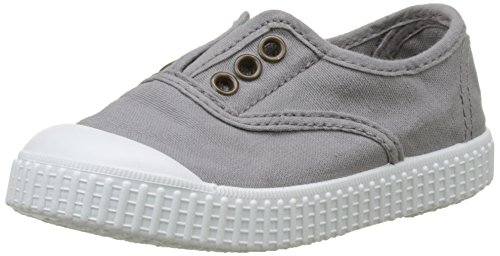 Victoria Inglesa Lona Tenida Punt 106627_Gris - Zapatillas de casa de Tela para niños, Color Gris, Talla 34