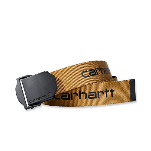 Visit the Carhartt Store CH2260.211.S006 Cinturón para hombre, marrón, talla L