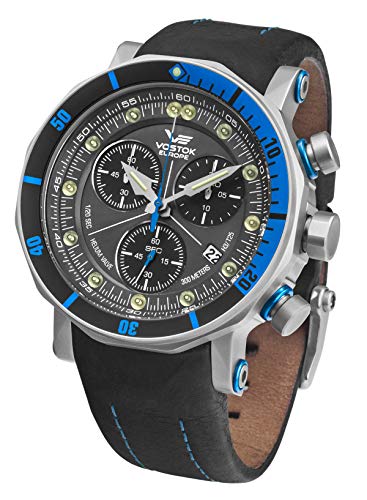 Vostok Europe Lunokhod 6205213 - Juego de 2 relojes de pulsera para hombre con caja seca
