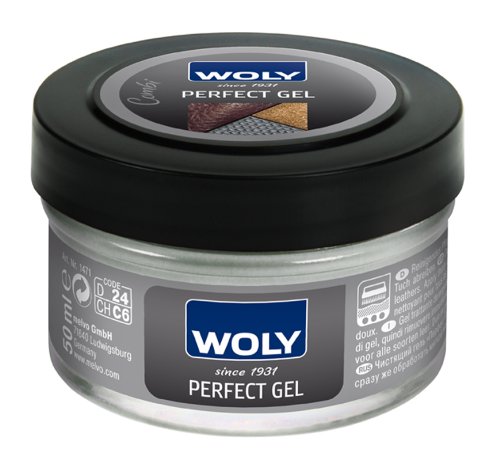 Woly Perfect Gel Betún y reparación de zapatos, Transparente (Neutral), 50.00 ml