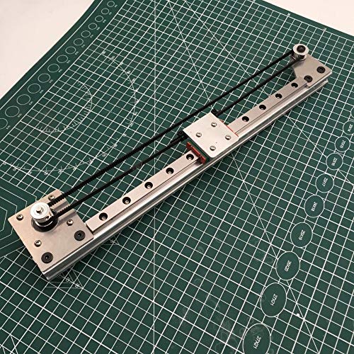 XBaofu 1 Set NEMA17 Motor Eje X Impresora guía de Movimiento Lineal Kit Todo Metal MGN12H Lineal mecánica Kit for 3D / CNC Construir (tamaño : 150mm Travel)