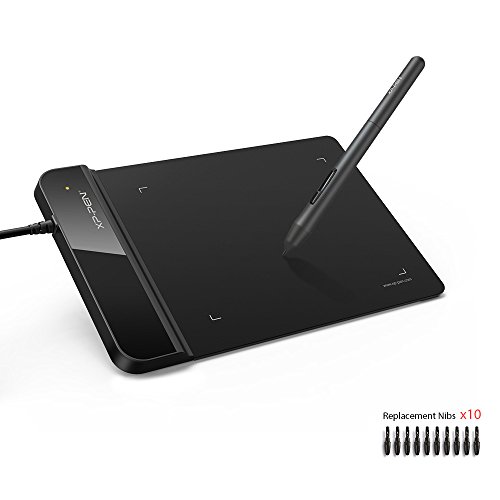 XP-Pen G430S Tableta de Dibujo Gráfico 4 x 3 Pulgadas para OSU! con Lápiz sin Batería