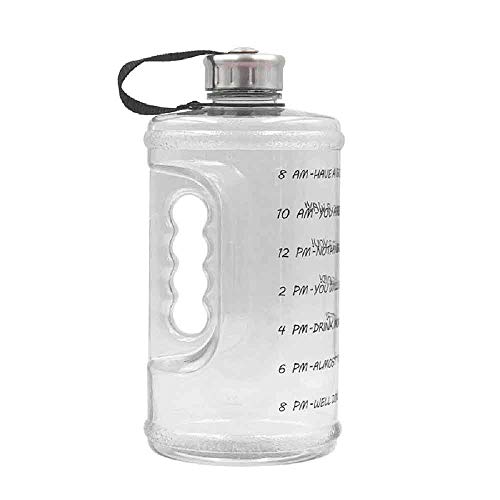 YQZX Botella Deportiva PETG PETG Gimnasio Dumbbell Taza de Espacio al Aire Libre de la Botella al Aire Libre,4