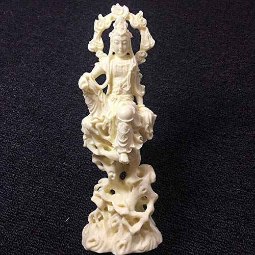 ZFF Escultura de Buda Guanyin muebles hechos a mano la decoración del hogar Accesorios Guanyin estatua Loft estatua regalo