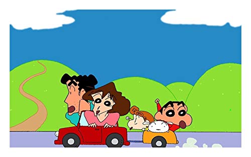 ZGPTOP Rompecabezas Crayon Shin-Chan Clásico DIY Puzzle Regalo Decoración del hogar Decoración de Madera Puzzles 300/500/1000/1500 Piezas, 2 Estilos (Color : A, Size : 2000P)