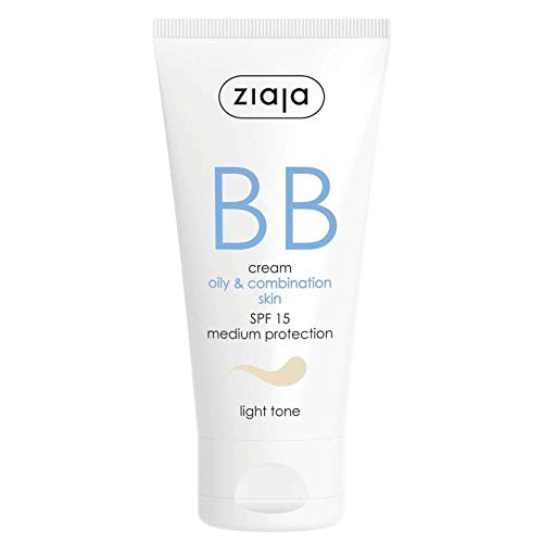 Ziaja Bb Cream Pieles Grasas y Mixtas Spf15 Tono Claro 50 ml