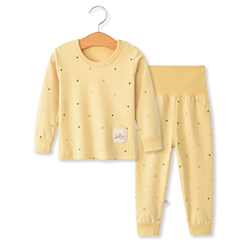 100% algodón Baby Boys Pijamas Set Ropa de Dormir de Manga Larga (6M-5 Años) (Tag65 (3-4 años), Patrón 10(Cintura Alta))