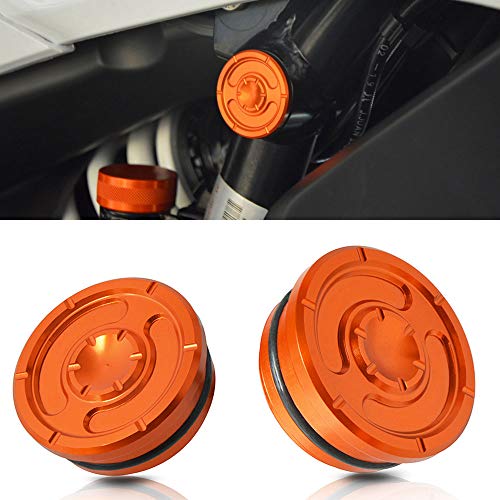 2 Piezas Kit de Enchufe de Marco para KTM 790 Adventure R S 2019 Naranja