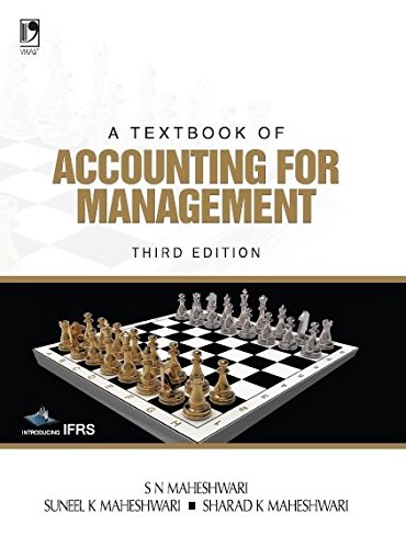 A Textbook of Accounting for Management, 3rd Editionn (English Edition)