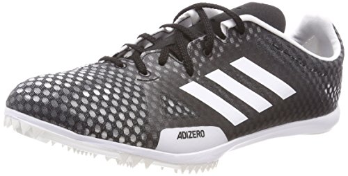 Adidas Adizero Ambition 4 w, Zapatillas de Atletismo Mujer, Negro (Negbas/Ftwbla/Naranj 000), 44 EU