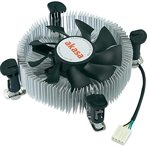 Akasa AK-CCE-7106HP - Ventilador de Perfil bajo para CPU (74 mm)