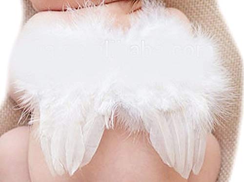 Alas de ángel - bebés - plumas - para sesiones fotográficas - carnaval - navidad - halloween - idea de regalo original
