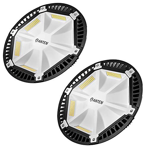 Anten 2x150W UFO LED lámpara industrial Pet reflexión LED Spot interior blanco Natural 19500Lm, SMD 2835, protección IP65, ángulo de emisión 120 °