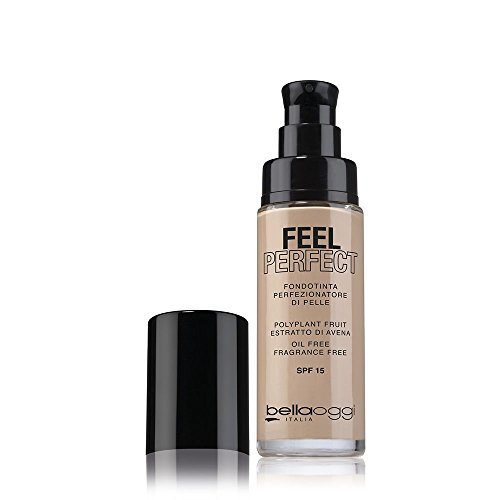 Bellaoggi 35358-002 Feel Perfect - Base de maquillaje perfeccionadora, color beige natural, 100 g