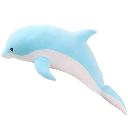 Bonbela 30cm Suave Lindo Dolphin Juguetes de Peluche Almohada muñecas rellenas de algodón PP Animal de Juguete de Regalo de cumpleaños de los niños