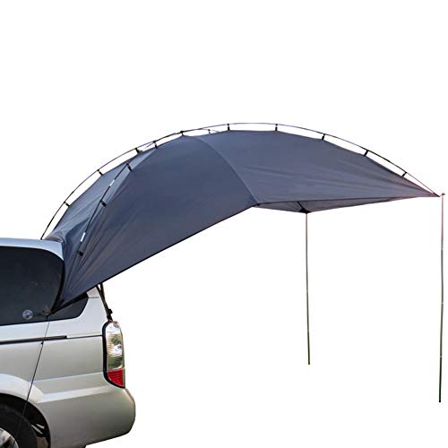 CARACHOME Toldos para Coches,Cuenta De Auto para Acampar,Toldo Furgoneta Camper con Bolsa De Almacenamiento,Toldo Camping Adecuado para La Mayoría De Los Autos,Tienda De Campaña En Verano.