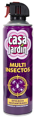 CASA JARDIN | Aerosol Insecticida | Multi Insectos |Eficacia Instantánea | Fórmula Concentrada | Contenido: 500 ml, 0