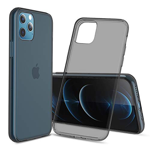 CBUS - Funda Flex-Gel de Silicona TPU Transparente Compatible con iPhone 12 Mini (Ahumado)