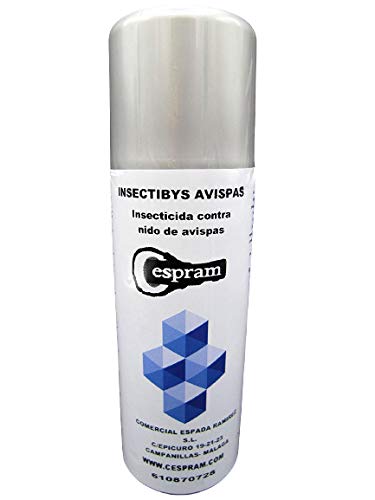 CESPRAM- Insecticida avispas .Eficaz frente a la avispa asiática, avispa común,avispón,abejorros y sus nidos. Insectibys 520 ml.