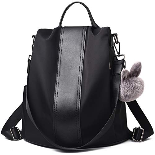 Charmore Mujeres Mochila Señoras Mochila Impermeable Nylon Mochilas escolares Anti-robo Dayback Shoulder Bags