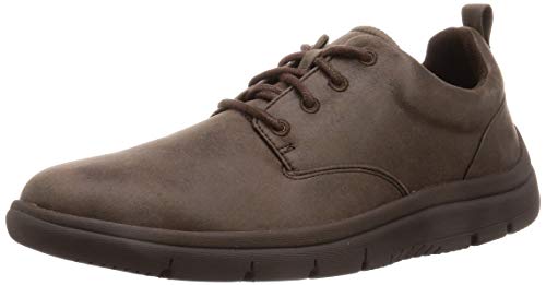 Clarks Tunsil Lane_Derbys, Zapatos de Cordones Derby Hombre, Marrón, 42.5 EU