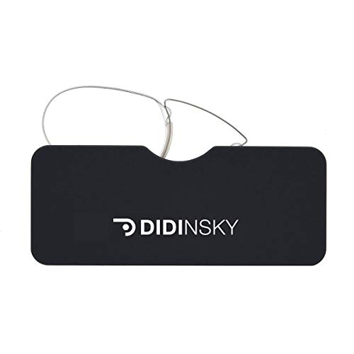 DIDINSKY Gafas de lectura sin patillas graduadas para hombre y mujer transparentes. Gafas de presbicia para hombre y mujer retro o vintage para vista cansada. 4 colores y 5 graduaciones – LOUVRE