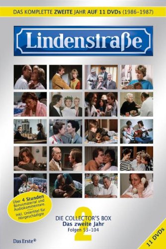 Die Lindenstraße - Das zweite Jahr (Folge 53 - 104) (Collector's Box, 11 DVDs) [Alemania]