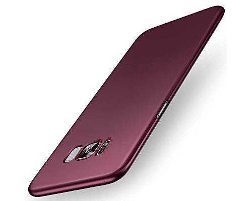 EIISSION Funda Compatible con Samsung Galaxy S8 (5.8") ,Ultra ligero Suave mate sedoso pintura PC Funda protectora de teléfono Samsung Galaxy S8 Funda (Púrpura)