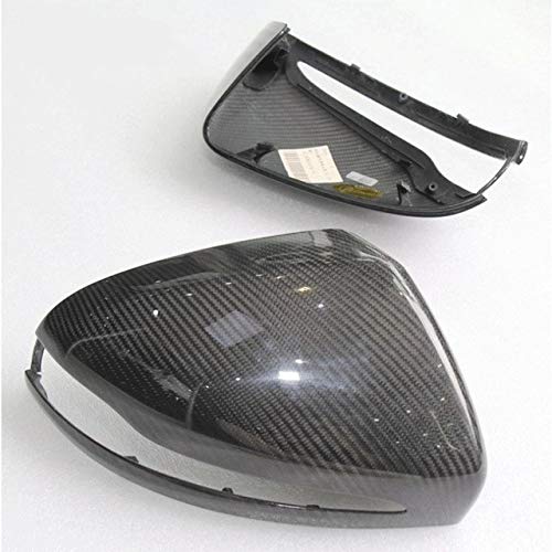 Espejos retrovisores Tapa RHD LHD SECO% De Fibra Carbono Espejo Retrovisor Lateral De Ajuste Fit For Mercedes Benz C E S CLS GLC Clase W205 W213 Accesorios De Puerta Coche Cubierta Espejo