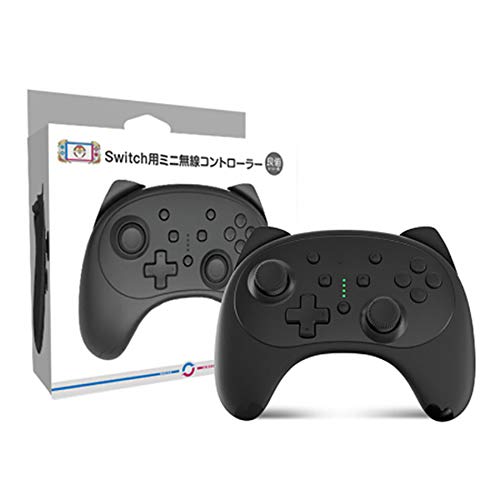 FanLe Controlador Switch Pro para Nintendo Switch/Switch Lite, Gamepad Controlador inalámbrico Cartoon Kitten, admite vibración Dual Ajustable