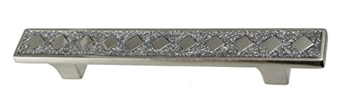 FONDERIA LANCINI MANILLIETTA Mobile INTERASSE 96 mm 140x20x20h Diamante Nickel Brillante L33