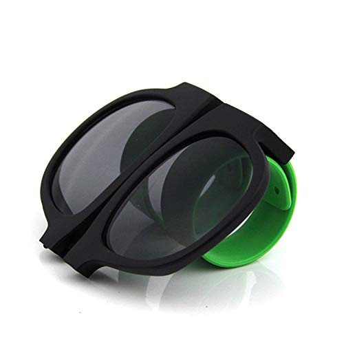 Gafas De Sol Divertidas Gafas Plegables Brazalete Con Protección UV400 Para Ciclismo, Bicicleta, Viajes, Fiesta, Playa, Diseño De Moda, Gafas Deportivas Hombres Mujeres, Actividades Al Aire Libre