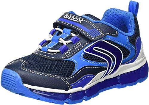 Geox J Android Boy B, Zapatillas, Azul Marino, 36 EU