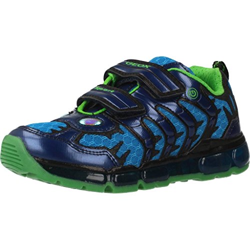 Geox J Android Boy B, Zapatillas Niños, Azul (Navy), 34 EU