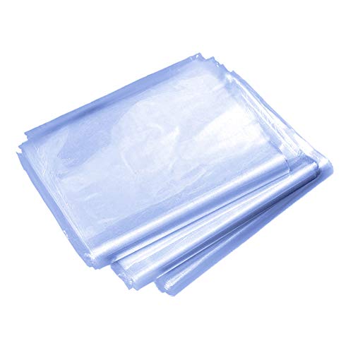 Goutui 100 piezas de película termocontraíble transparente PVC encogible embalaje envoltura sellado protector