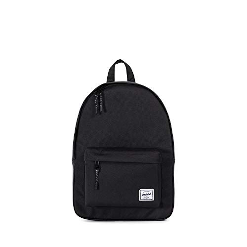 Herschel Classic - Mochila unisex para adultos (volumen medio, 18 L), color negro