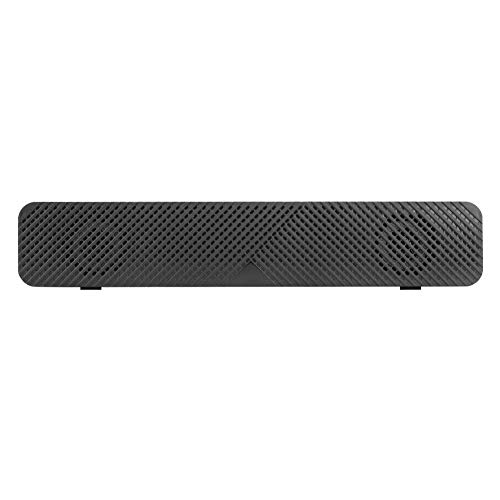 Hopcd Altavoces Computadora, Barra de Sonido de subwoofer estéreo de Escritorio 4D para computadora portátil/PC/tabletas/teléfono Celular, Mini Altavoz Universal Jack de 3.5 mm