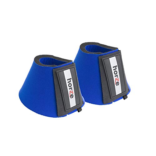 HORZE Protector de Cascos ProBell para Caballos, Azul, XL