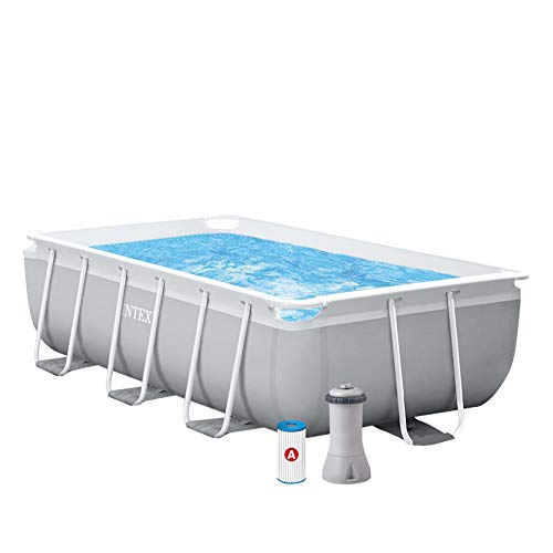 Intex 26784NP Piscina rectangular, con depuradora, 300 x 175 x 80 cm