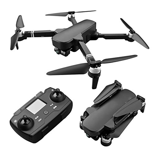 J-Love Quadcopter Plegable GPS FPV Drone, Motor sin escobillas, para Principiantes con GPS, sígueme, Punto interés, waypoints, Rango Control Largo, Retorno automático.