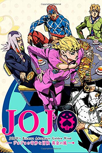 JoJo's Bizarre Adventure Golden Wind: Writing Journal - Lined Notebook -(6x9 - 100 Pages)