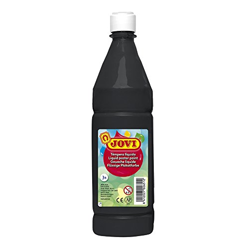 Jovi 511 - Témpera líquida, Negro, 1000 ml