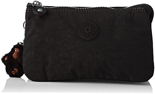 Kipling Creativity L, Monedero para Mujer, Negro (True Black), 18.5x11x5 cm