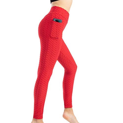 Leggings de levantamiento de glúteos, pantalones de yoga para mujer con bolsillos, leggings de tamaño grande, control de barriga, levantamiento de caderas, levantamiento de pesas, 15 L