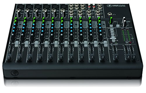 Mackie 1402VLZ4 14channels 20-50000Hz Negro Mesa de mezclas de audio (14 canales, 20-50000 Hz, 10000 Ω, 2500 Ω, 0,0007%, 356 mm)